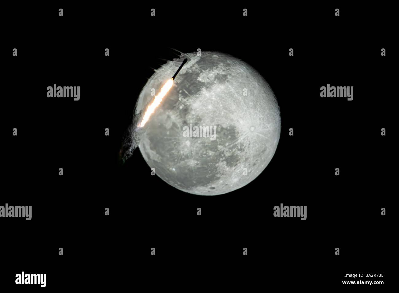 NASA SLS Artemis 2 Moon Mission Stockfoto