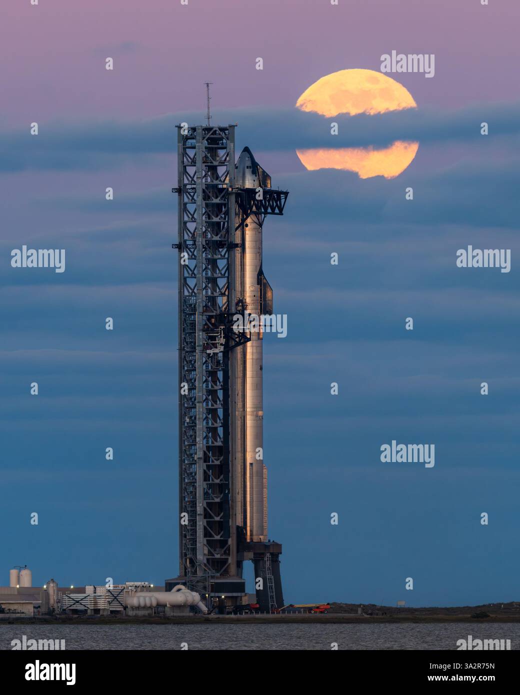 NASA SLS Artemis 2 Moon Mission Stockfoto