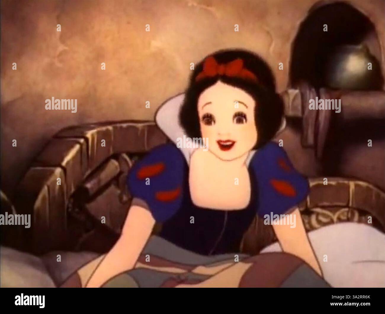 SCHNEEWITTCHEN UND DIE SIEBEN ZWERGE 1937 Walt Disney Productions Animation Stockfoto