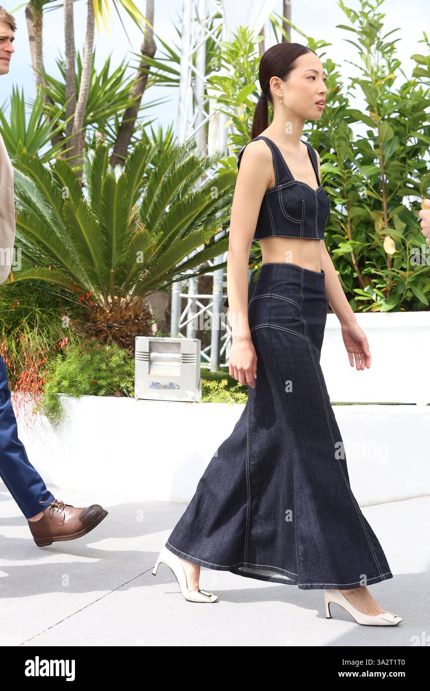 Sun Hee You beim „Il Sol Dell'avvenire (A Brighter Tomorrow)“ Photocall beim 76. Jährlichen Filmfestival in Cannes 2023.CAP/GOL ©GOL/Capital Pictures Stockfoto