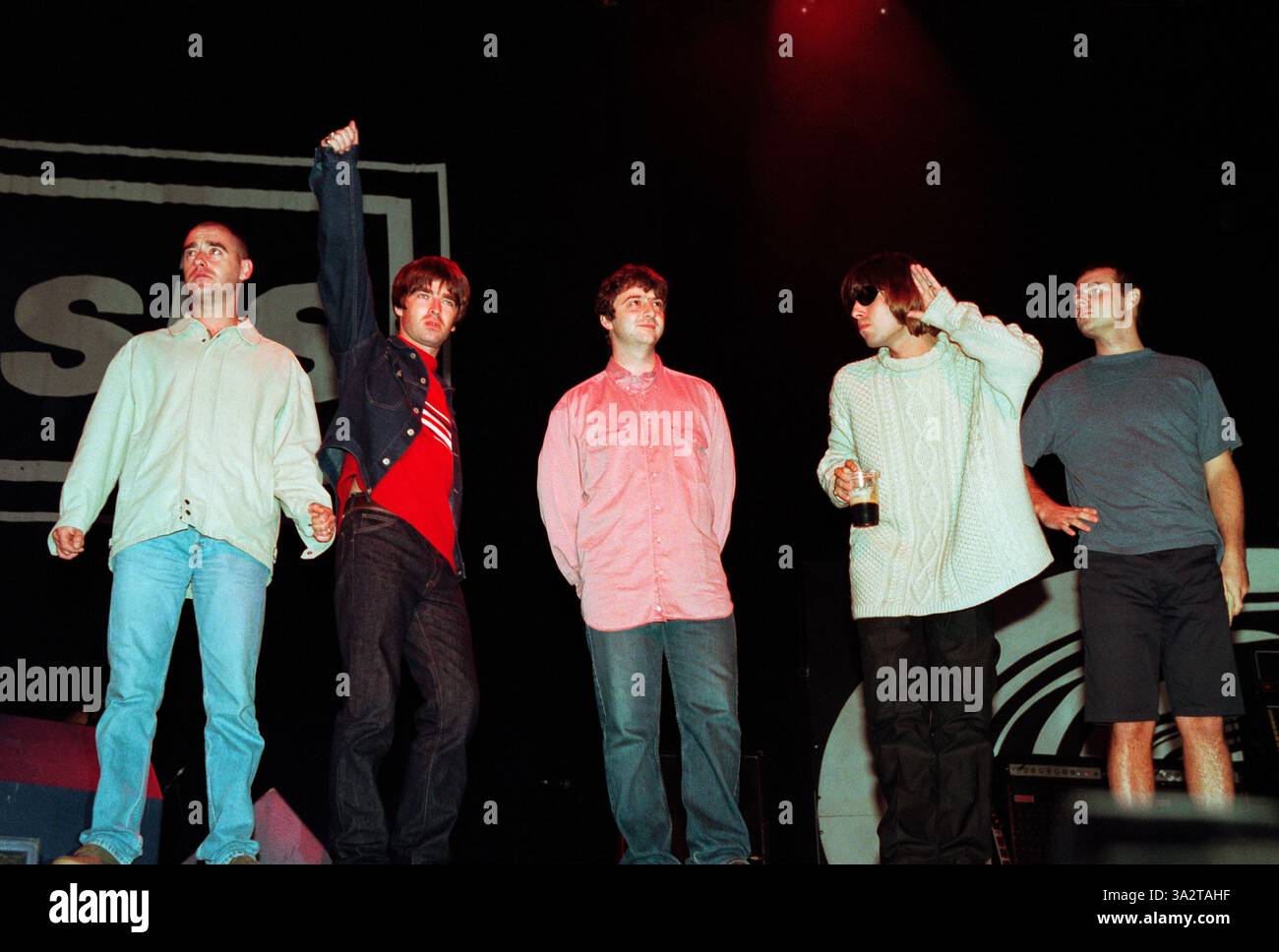 OASE Knebworth 11. August 1996 Stockfoto