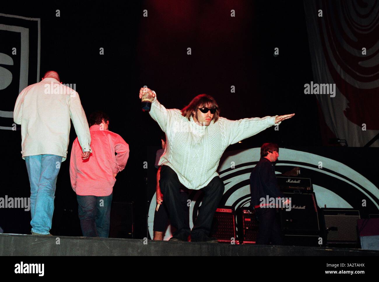 OASE Knebworth 11. August 1996 Stockfoto