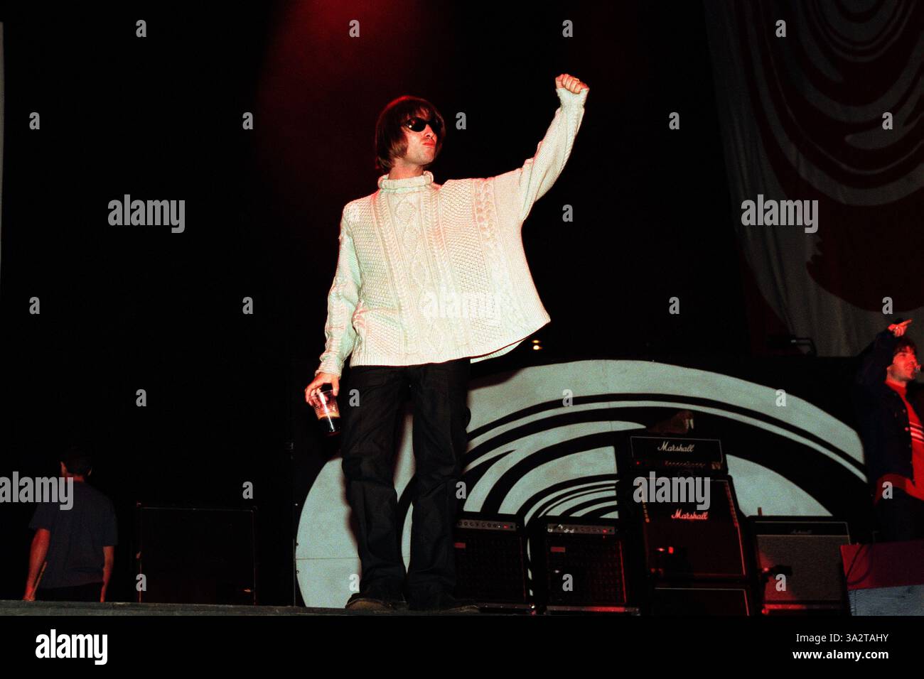 OASE Knebworth 11. August 1996 Stockfoto
