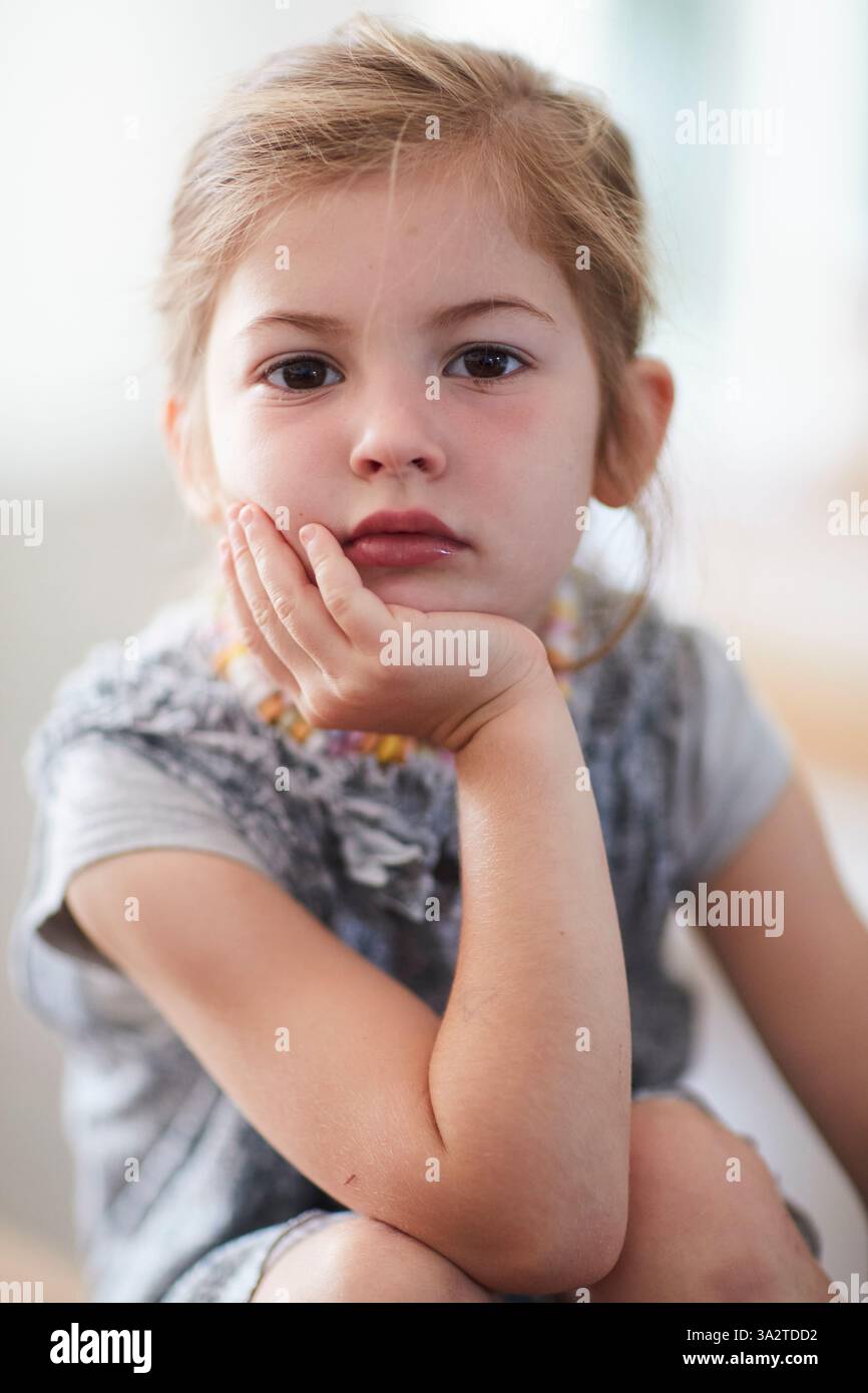 Denken Sie an eine bessere Welt. Stockfoto