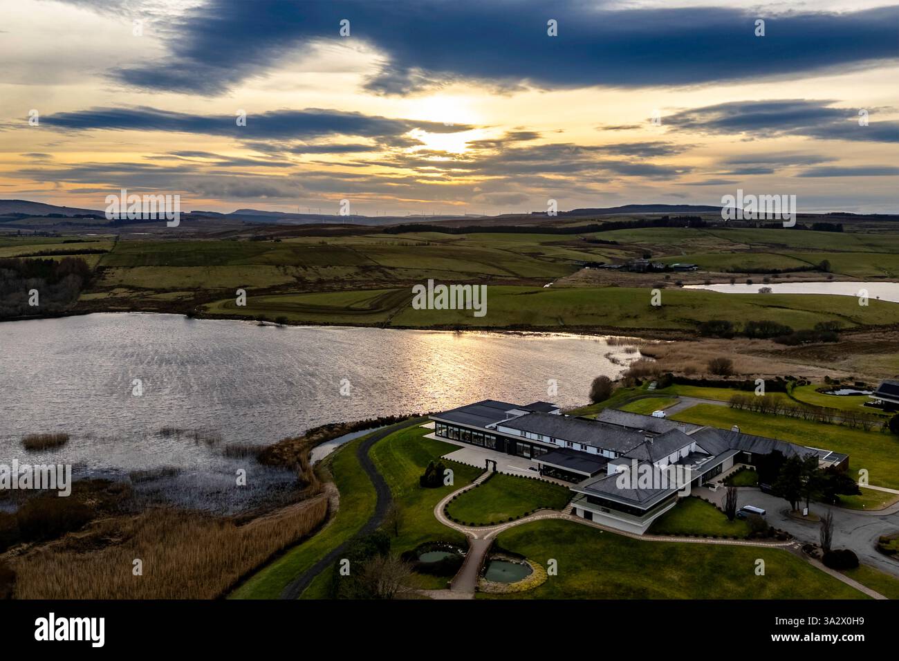 Lochside House Hotel & Spa, New Cumnock, South Ayrshire, Schottland, Großbritannien Stockfoto