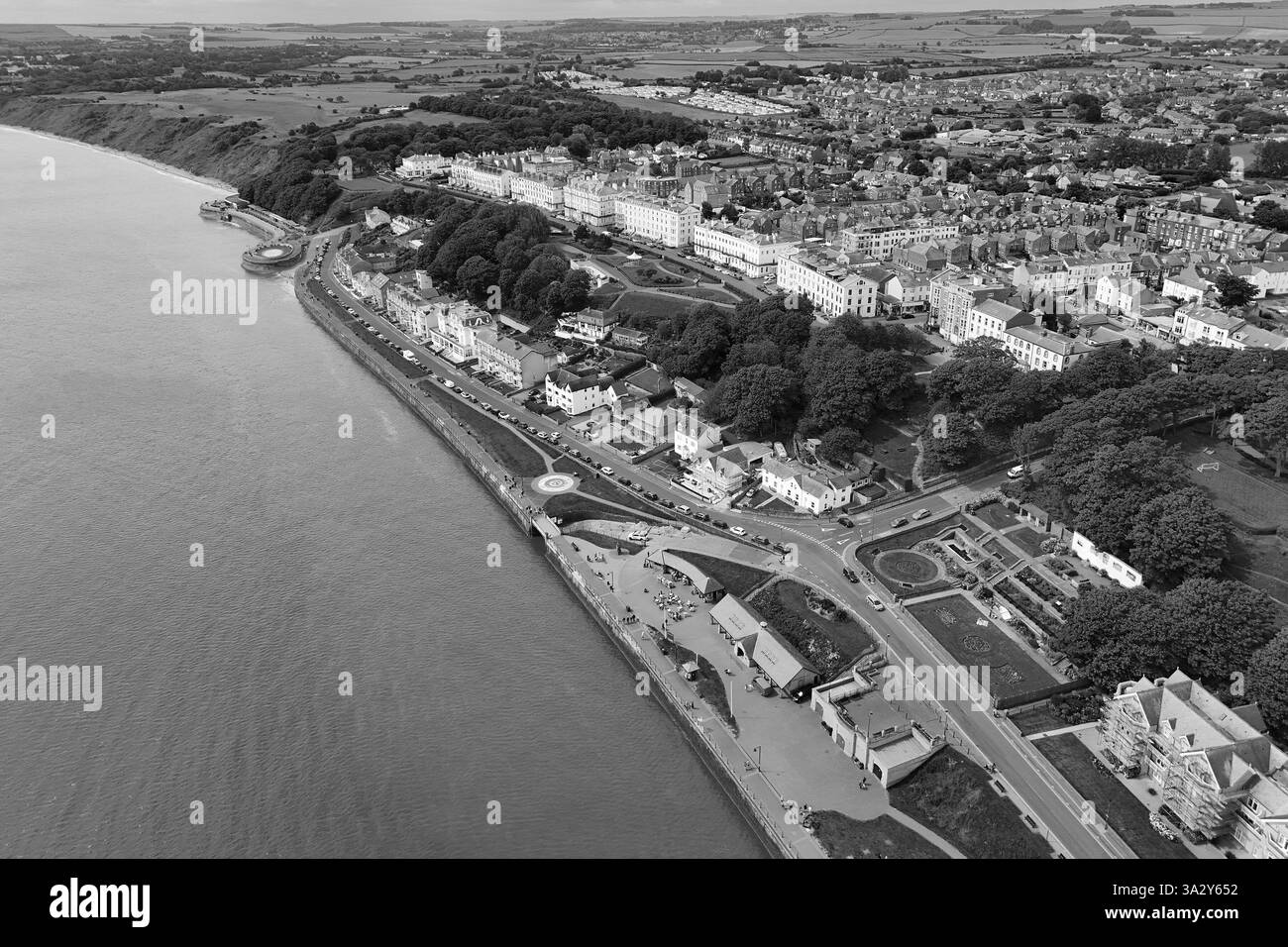 Britische Küste, Filey Küste, Filey Bay. North Yorkshire Stockfoto