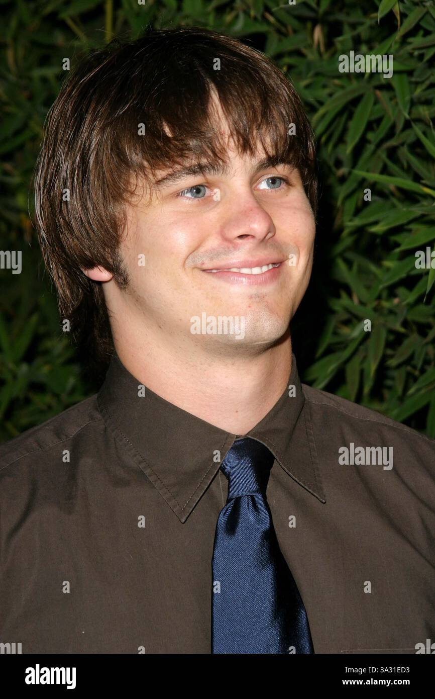 16. AUGUST 2004 - WESTWOOD, KALIFORNIEN, USA - JASON RITTER -..V LIFE EMMY NOMINEE PORTFOLIO PARTY -. W HOTEL, WESTWOOD, CA - 08/16/2004 -. NINA PROMMER/ 2004.K38718NP(Bild: © Globe Photos/ZUMAPRESS.com) Stockfoto