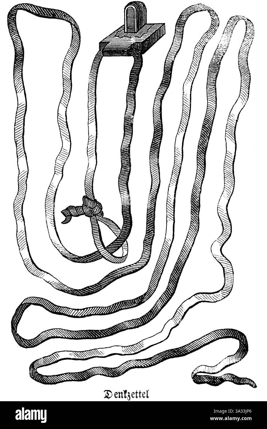 Das Memorandum, die Phylakterie, ist ein Pergamentstreifen, auf dem Bibelverse geschrieben sind, ein Sophrim, ein Schreiber, wird zum Schreiben verwendet, dieses Memorandum ist wo Stockfoto