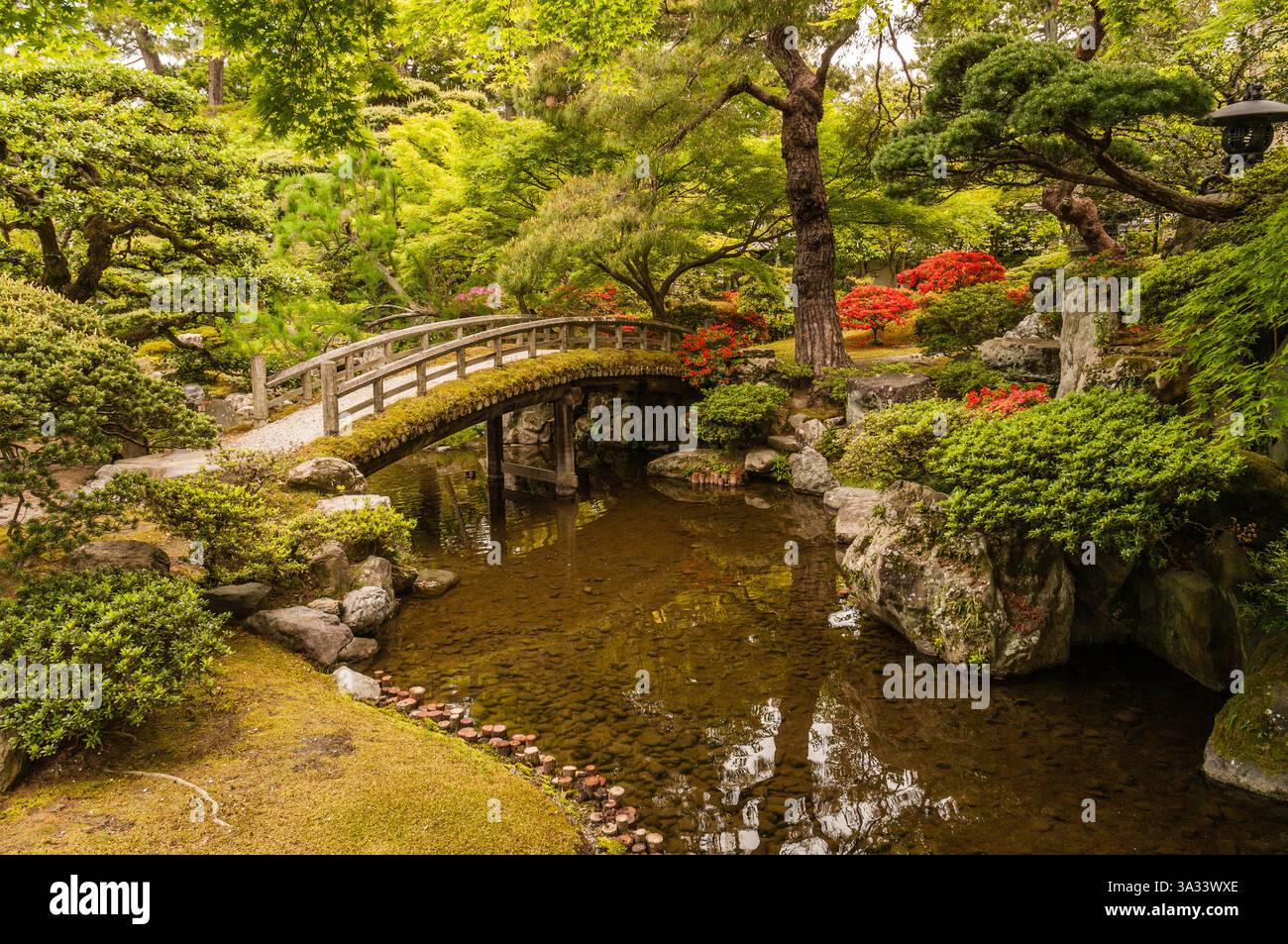 Imperial Gardens, Kyoto, Japan Stockfoto