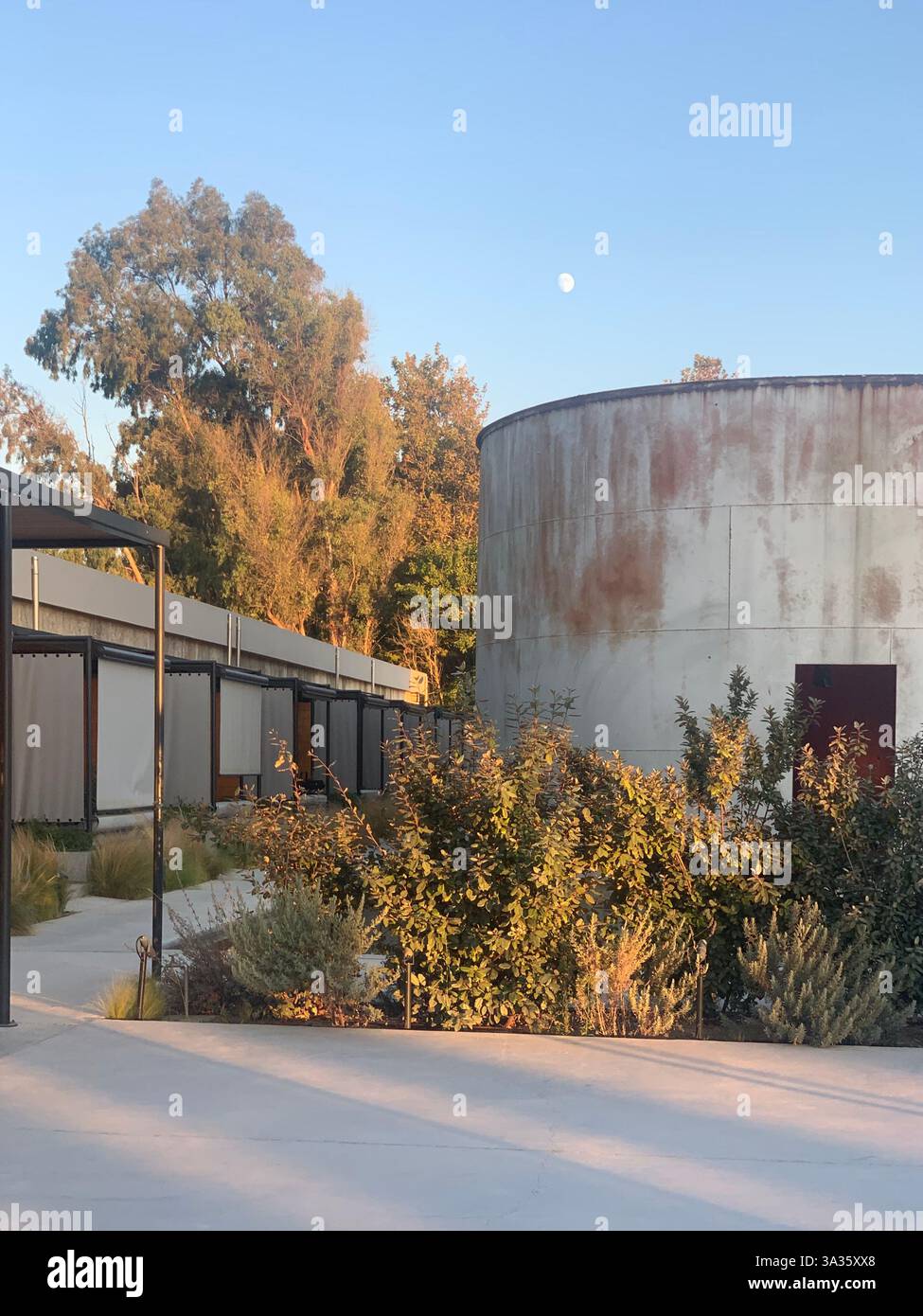 Dexamenes Seaside Hotel - Smartphone-aufgenommenes Stockfoto