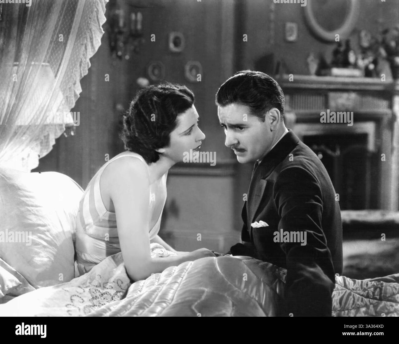 12. Januar 2005: Kay Francis, Ronald Colman, am Set des Films, „Cynara“, 1932 (Bild: © Glasshouse/ZUMA Wire) Stockfoto