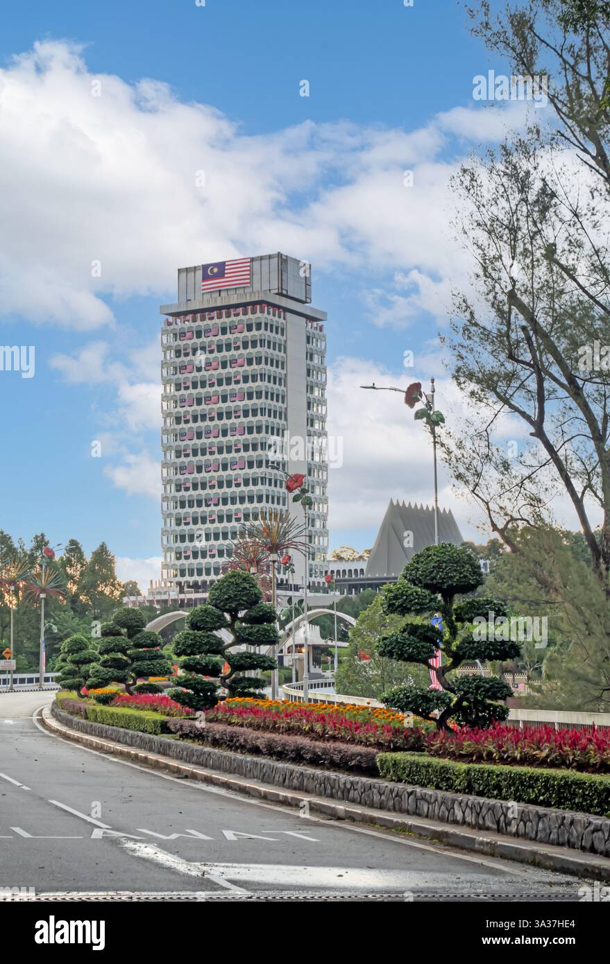 Malaysian Houses of Parliament, Kuala Lumpur Malaysia Stockfoto