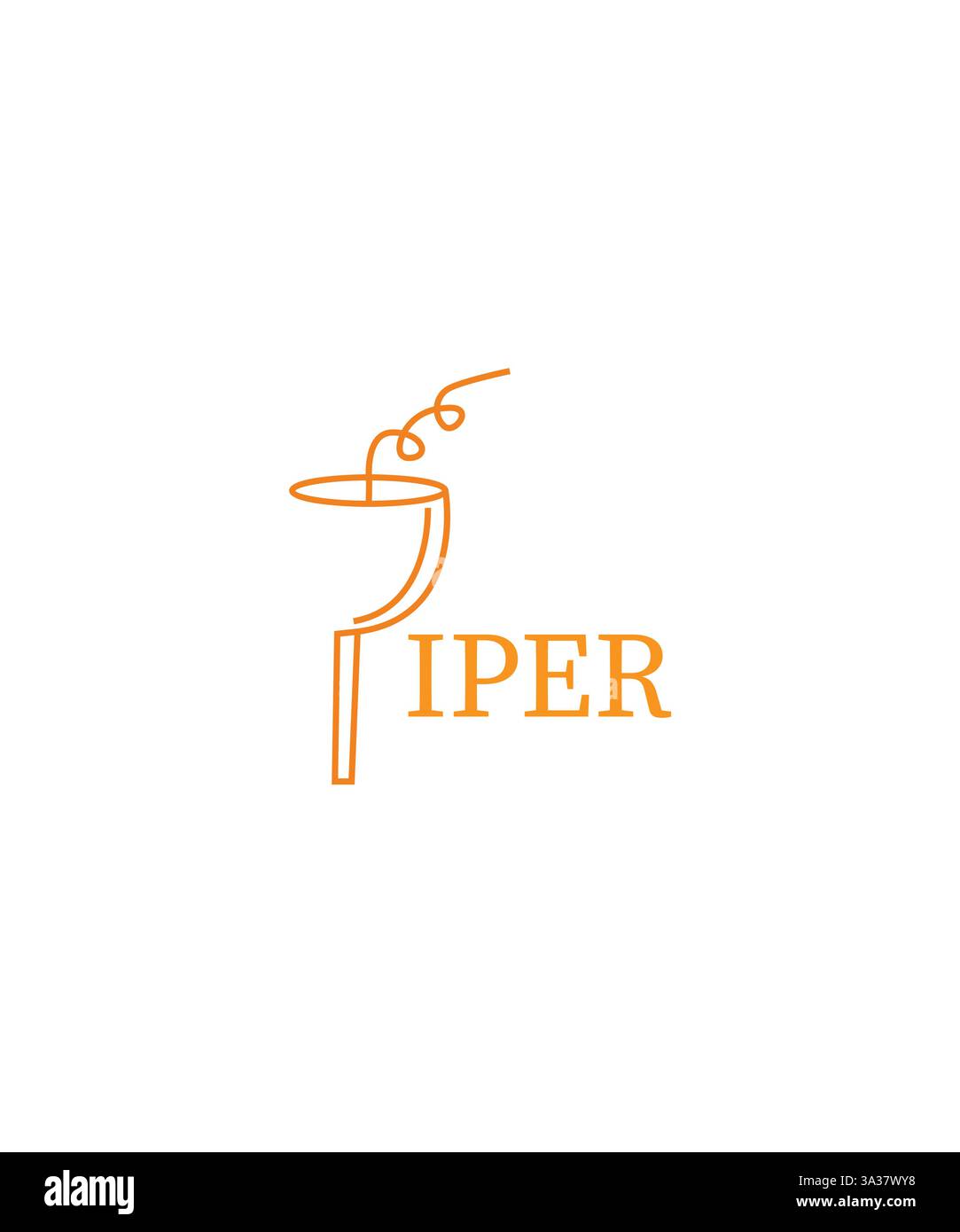 Juice Shop Logo Design, frisches Juice Glas Logo Design, Vektor Illustration Stock Vektor
