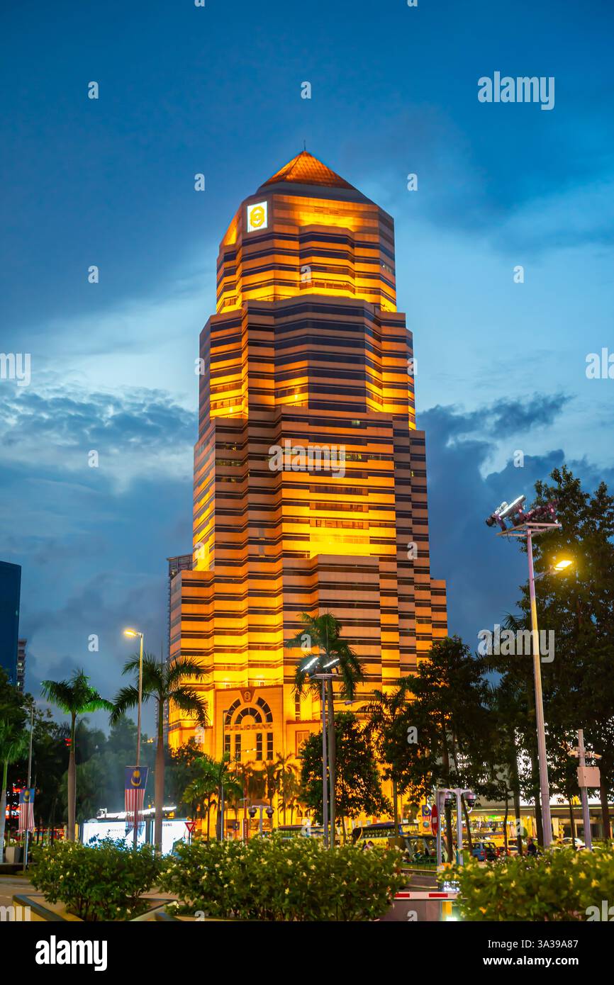 Menara Public Bank, auch bekannt als Public Bank Tower, in Kuala Lumpur, Malaysia Stockfoto