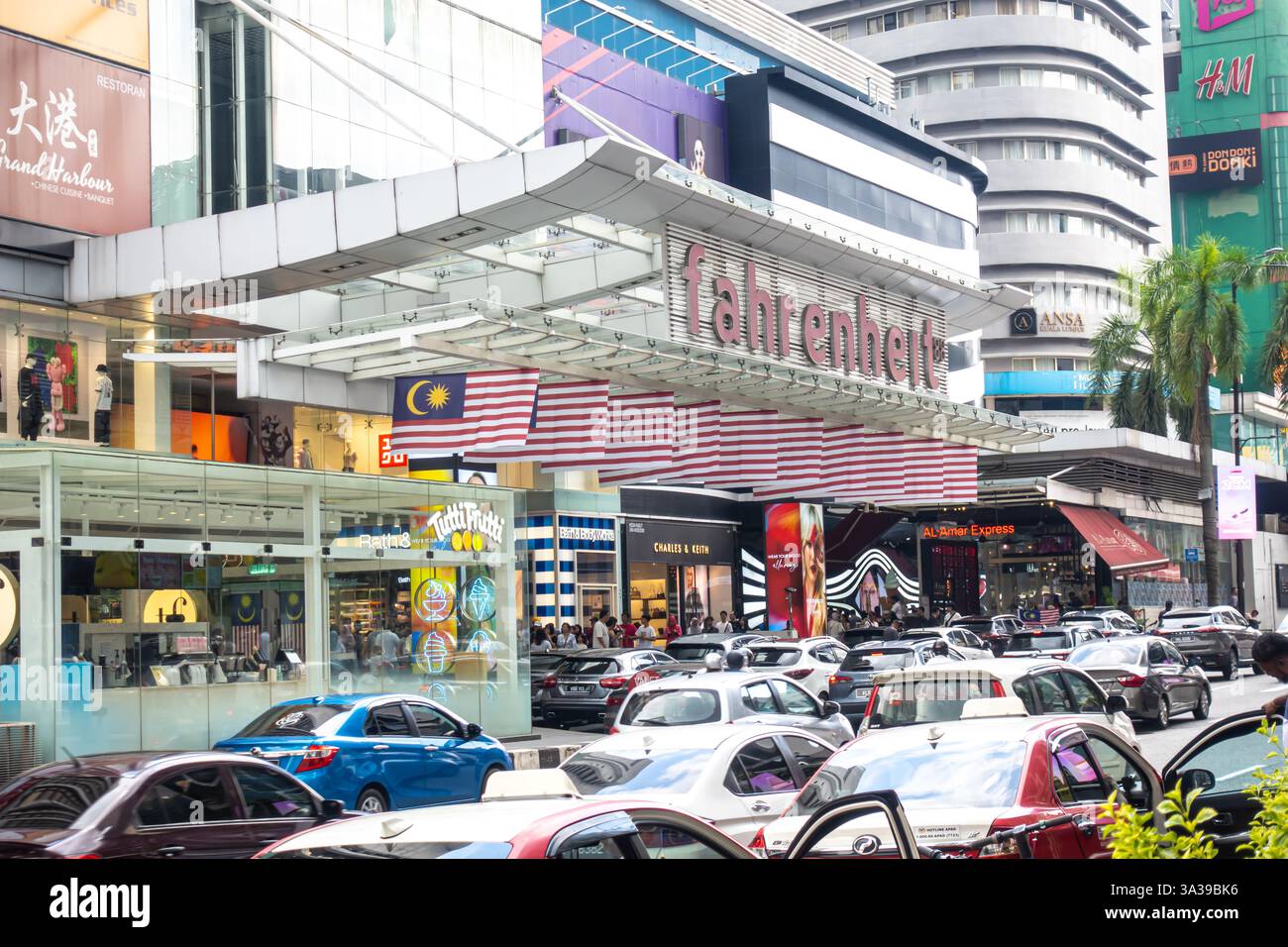 Fahrenheit88 ist ein Einkaufszentrum in Bukit Bintang, Kuala Lumpur, Malaysia Stockfoto