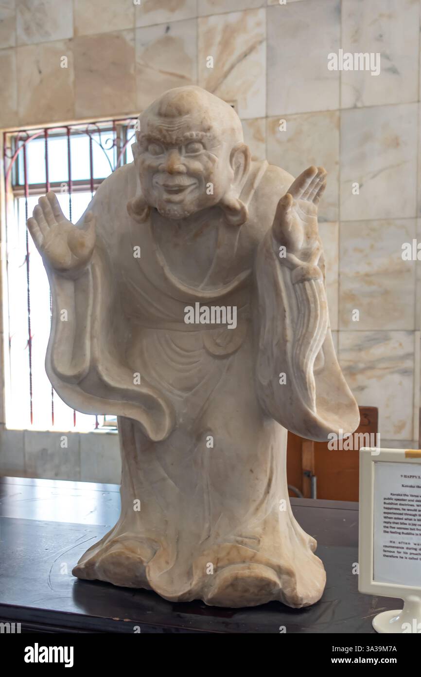 Kanaka, die Vatsa-Statue - öffentlicher Redner und Debattierer der buddhistischen Lehre Stockfoto