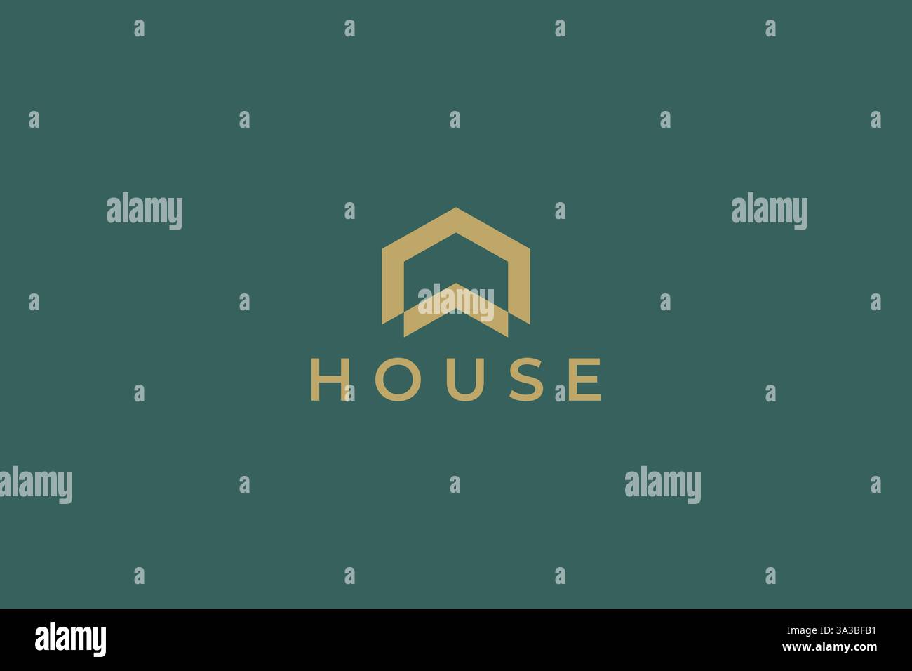 Modernes Haus Entwickler Gebäude Konzept Haus Immobilien Logo für Business Immobilien Stock Vektor