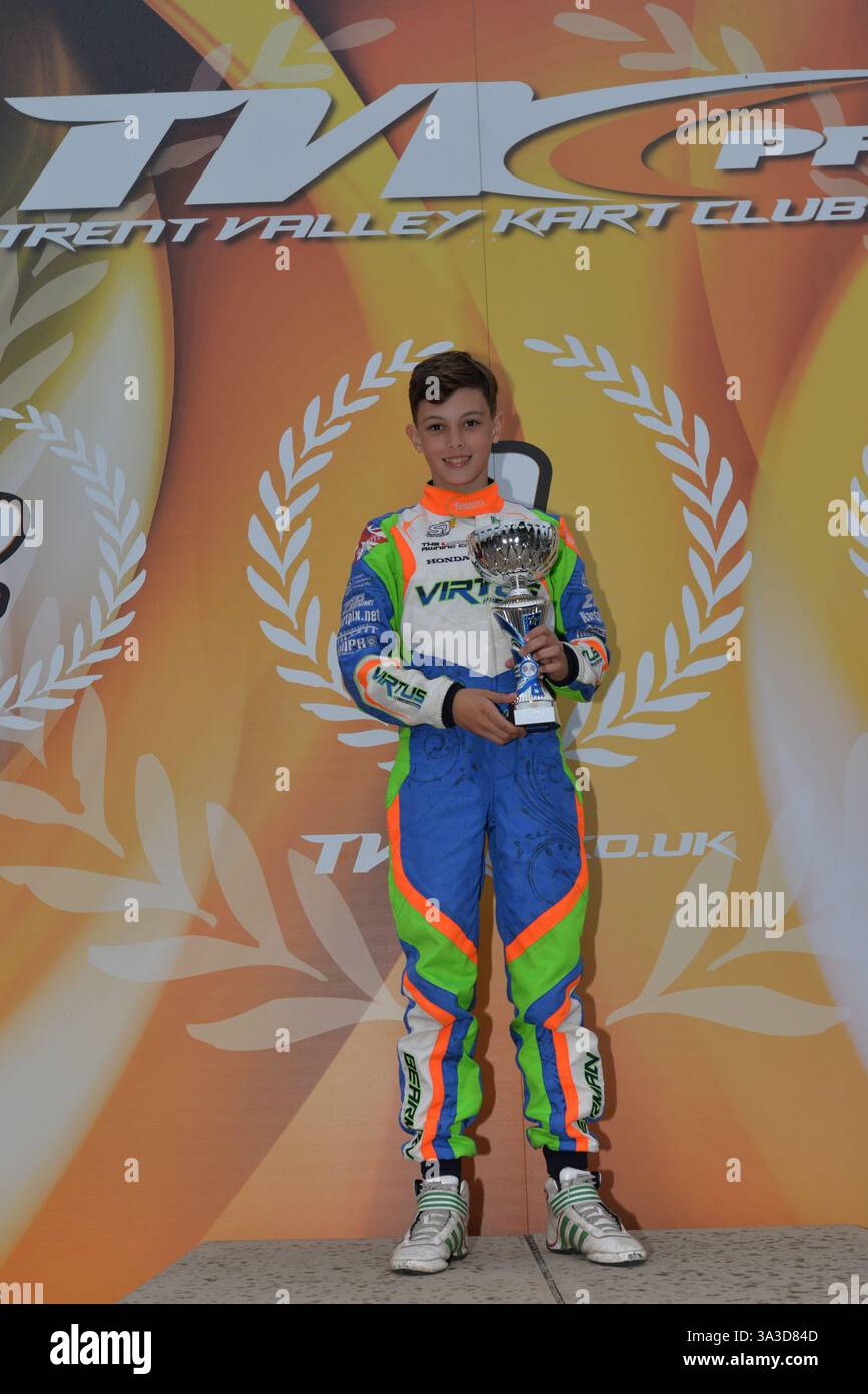 Oliver Bearman ist ein britischer Rennfahrer, der in der Formel 1 für das MoneyGram Haas F1 Team antritt. Stockfoto