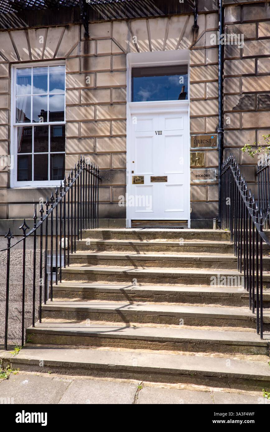 Chirurgie von Dr. Elsie Inglis in der Walker Street 8, Edinburgh, Schottland Stockfoto Chirurgie von Dr. Elsie Inglis in der Walker Street 8, Edinburgh, Schottland Stockfoto