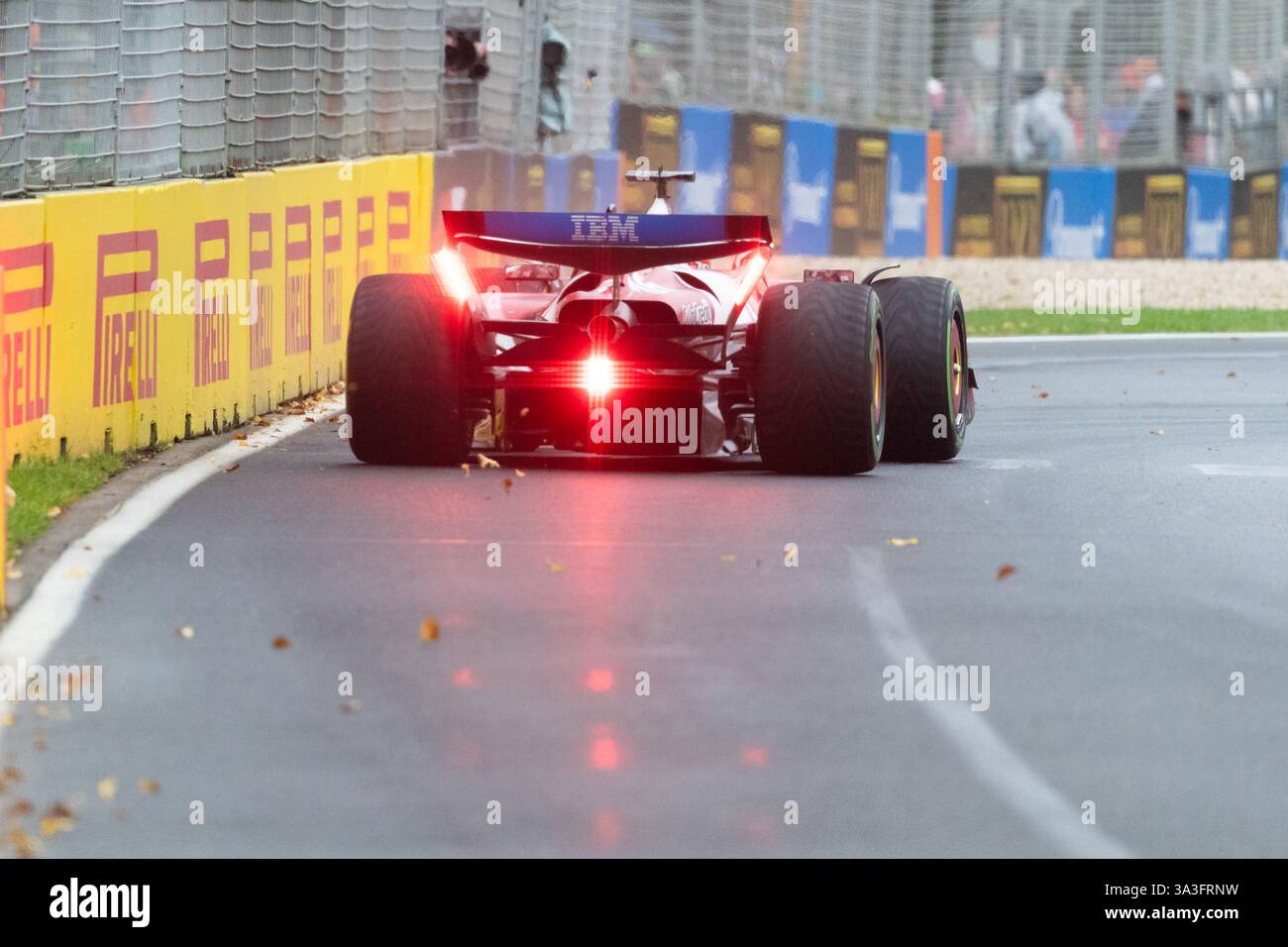 Albert Park, Australien, 16. März 2025. Charles Leclerc (MON) fuhr für die Scuderia Ferrari während des Formel 1 Louis Vuitton Australian Grand Prix 2025 auf dem Melbourne Grand Prix Circuit am 16. März 2025 in Albert Park, Australien. Quelle: Dave Hewison/Speed Media/Alamy Live News Stockfoto