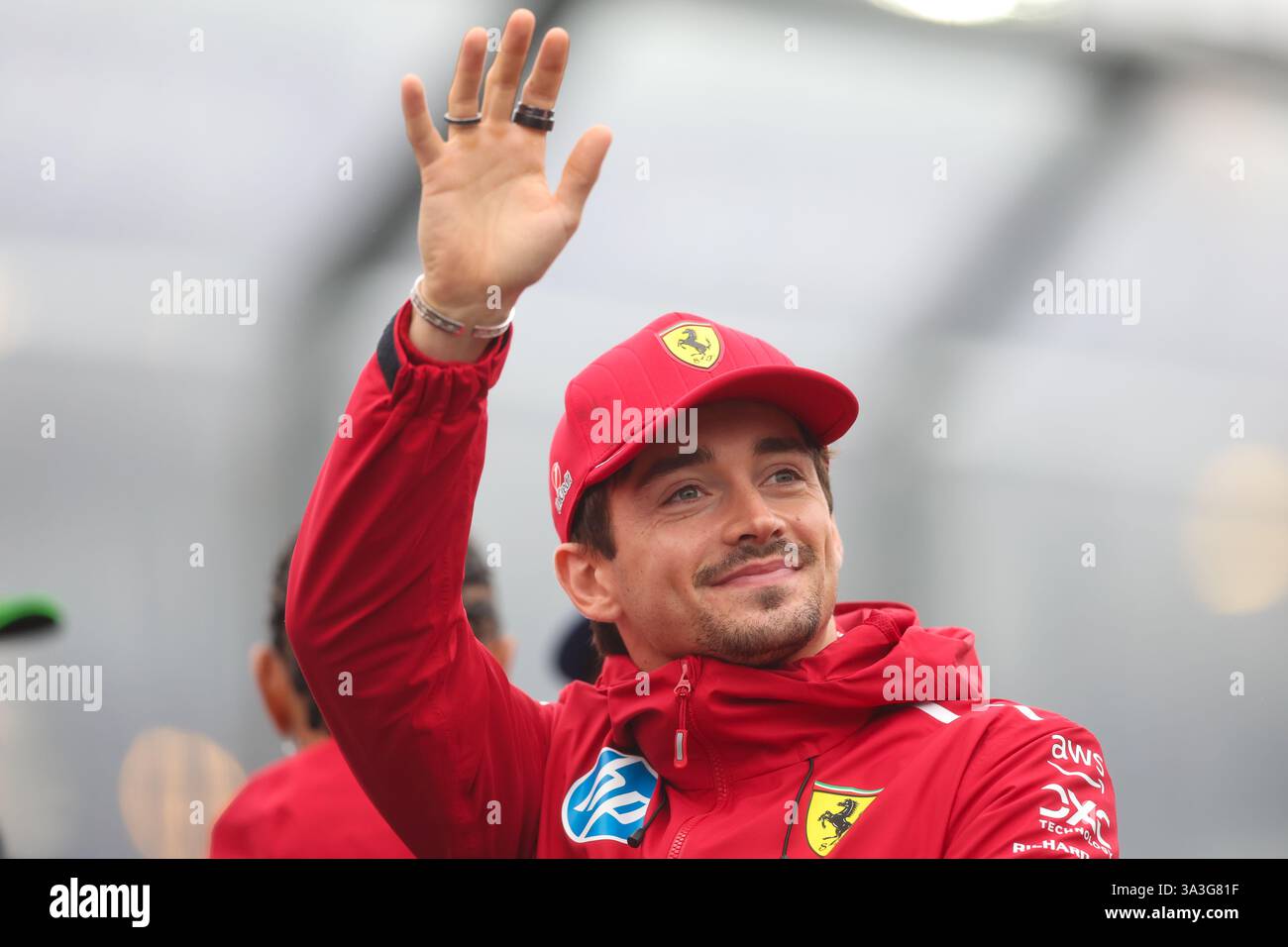Melbourne, Australien. März 2025. Charles Leclerc (MON) - Scuderia Ferrari - Ferrari SF-25 - Ferrari während des Rennens - Formel 1 Louis Vuitton Australian Grand Prix 2025; Albert Park, Melbourne, Australien, 14. Bis 16. März 2025 Credit: Alessio de Marco/Alamy Live News Stockfoto