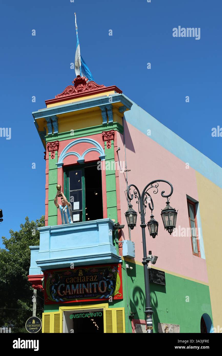 La Boca, Buenos Aires, Argentinien. Stockfoto