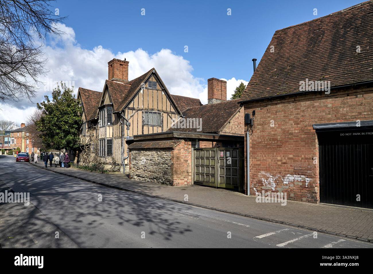 Hall's Croft Stratford Upon Avon (Heimat von Shakespeares Tochter Susanna Hall), Warwickshire, England, Großbritannien Stockfoto