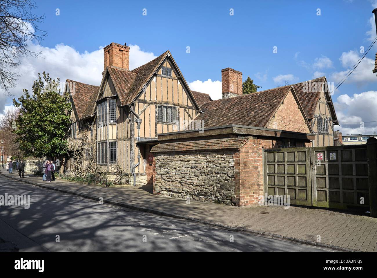 Hall's Croft Stratford Upon Avon (Heimat von Shakespeares Tochter Susanna Hall), Warwickshire, England, Großbritannien Stockfoto
