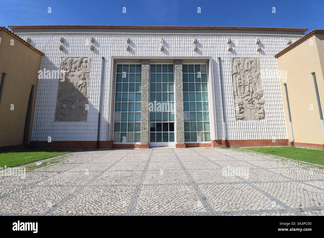 Populäres Kunstmuseum, Außenansicht, Lissabon, Portugal Stockfoto