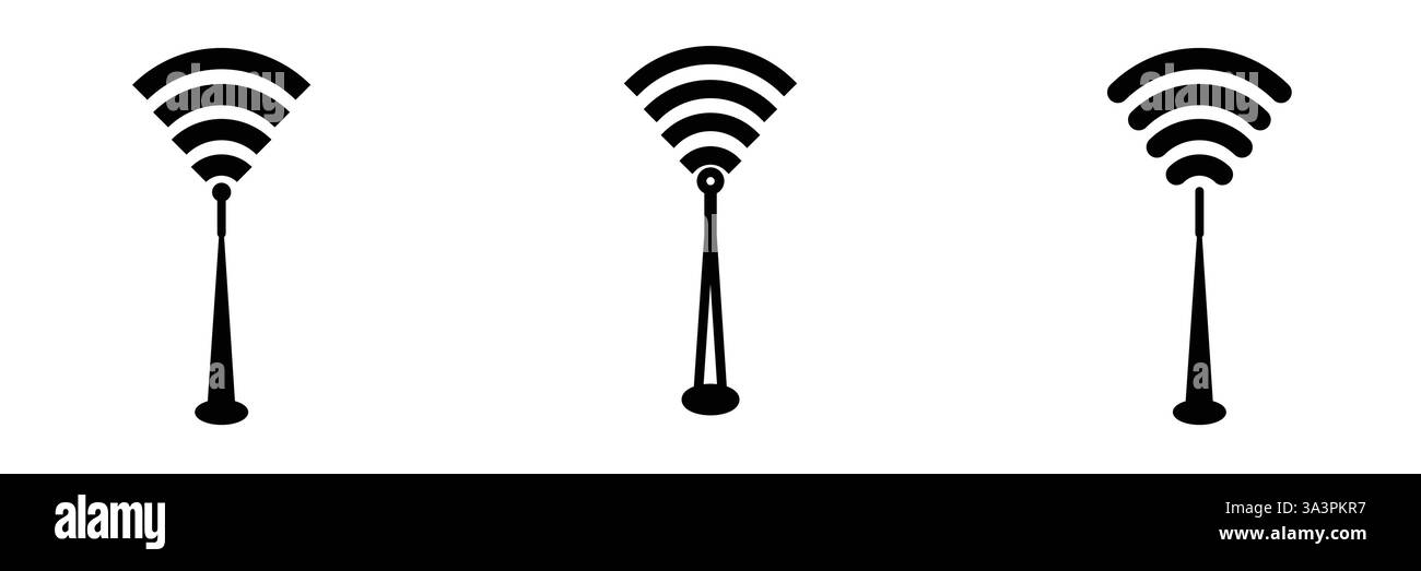 Turm Symbol trendy Stock Vektor