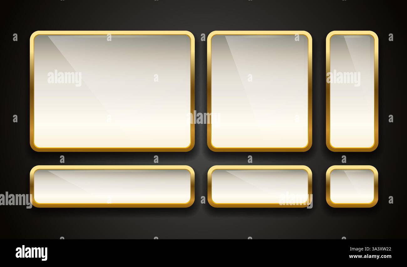 Lichtrahmen-Etikett, Event Bar Casino, Show-Schild. Vektor Stock Vektor