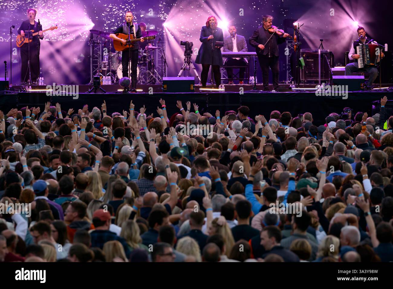 Skipinnish, Edinburgh Castle Stockfoto