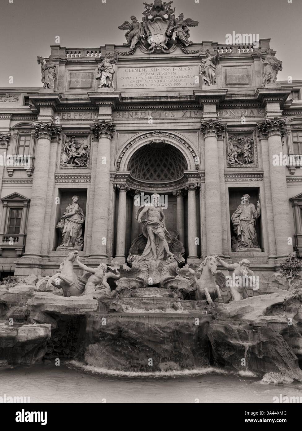 Fontana di Trevi, Rom, Italien Stockfoto