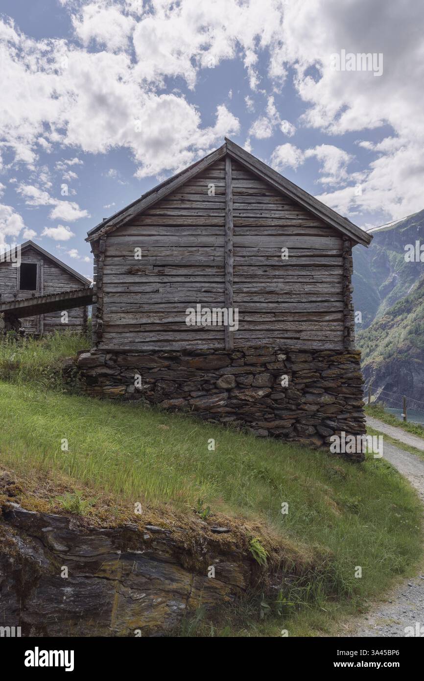 Landschaft im Westen Norwegens. Stockfoto