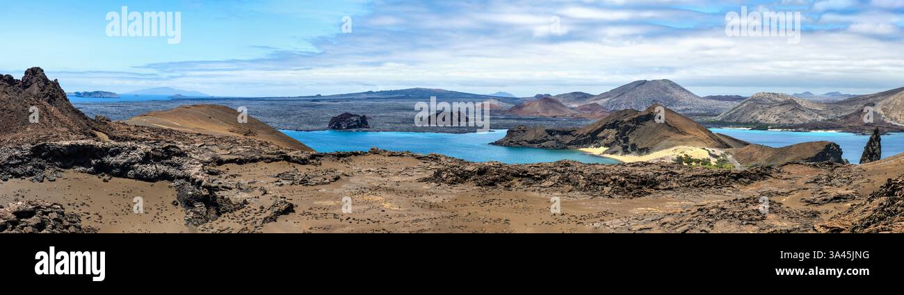 Bartolomé Insel der ecuadorianischen Galapagos Inseln Stockfoto
