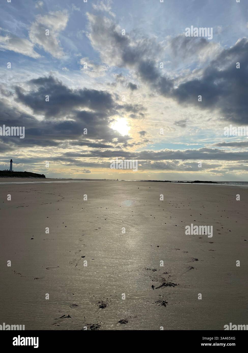 Schottische Strände - Smartphone-aufgenommenes Stockfoto