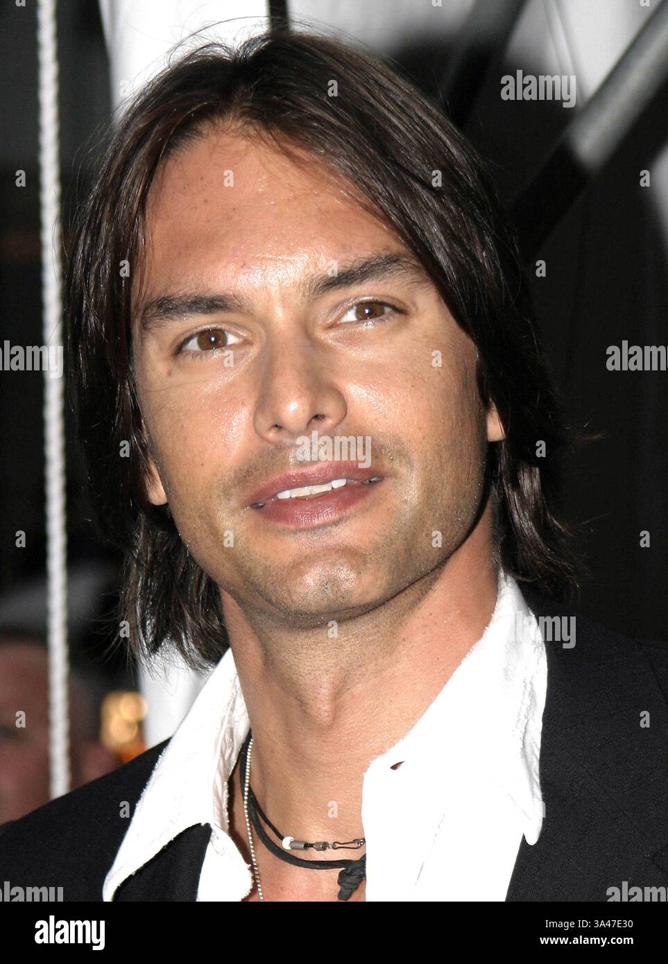 13. Juli 2005 – NEW YORK CITY 07-13-2005 – Marcus Schenkenberg besucht New York Premiere des New Line Cinema Films „WEDDING CRASHERS“ im Ziegfeld Theatre .K4431AGM. ANTHONY G. MOORE-(Bild: © Globe Photos/ZUMAPRESS.com) Stockfoto