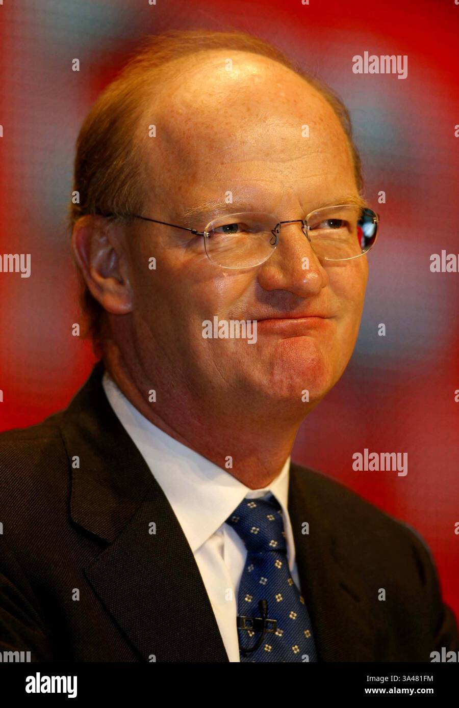 29. September 2008 - ICC, BIRMINGHAM - DAVID WILLETTS MP. SEKRETÄR FÜR INNOVATION ..ANSPRACHE DIE KONSERVATIVE PARTEIKONFERENZ 2008, DER ICC BIRMINGHAM . DAVE GADD-ALLSTAR- 2008.K59954 29.09.2008(Bild: © Globe Photos/ZUMAPRESS.com) Stockfoto