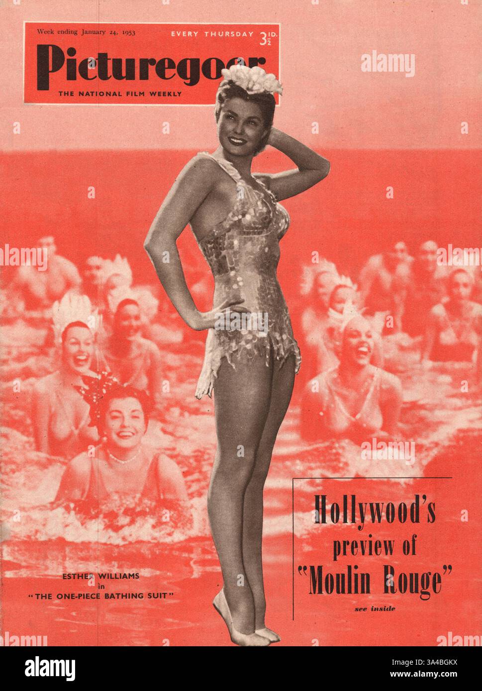 1953 Schauspielerin Esther Williams Stockfoto