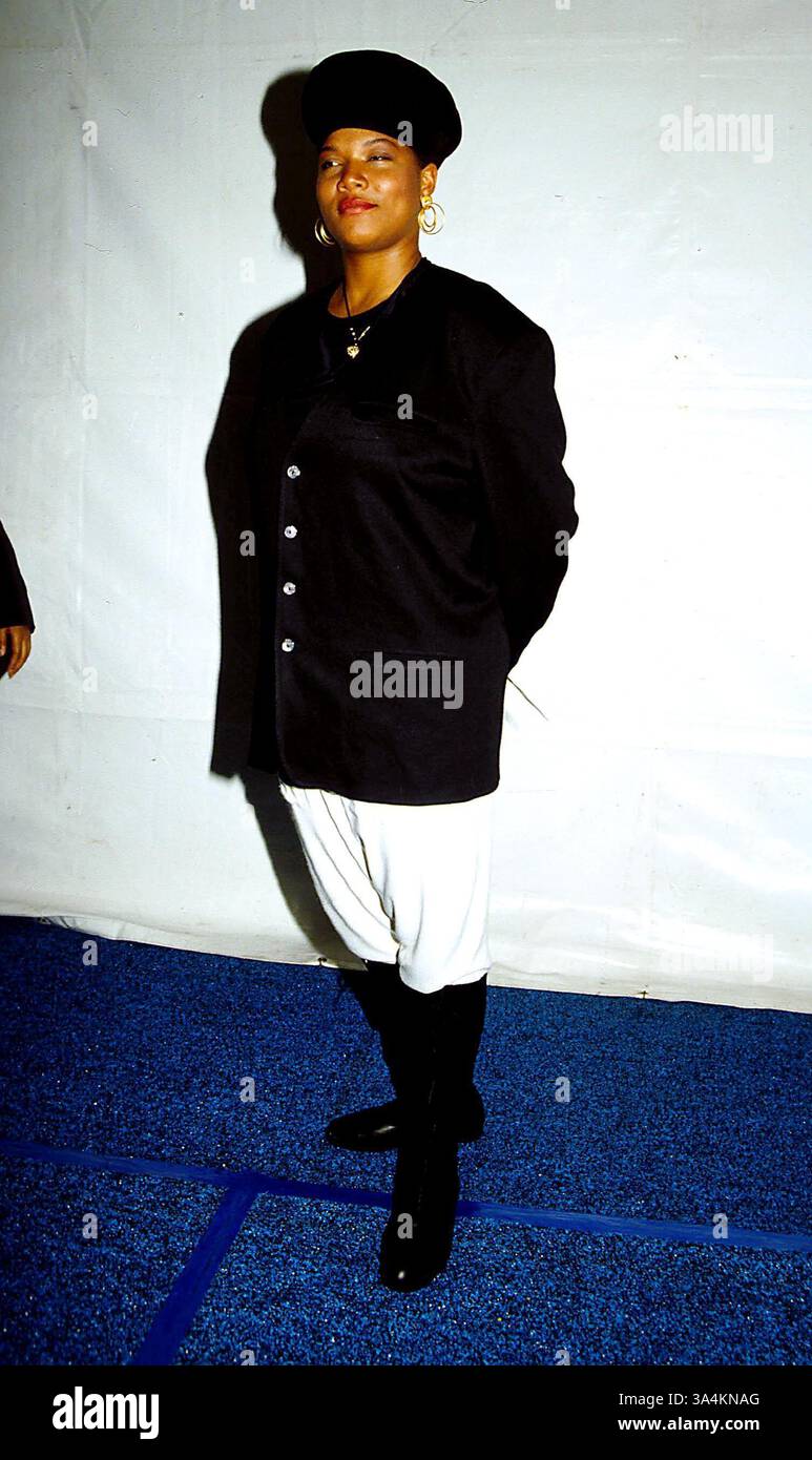 1. JANUAR 2011 - L0682. KÖNIGIN LATIFAH. TOM RODRIGUEZ/ 1991.ETV(Bild: © Globe Photos/ZUMAPRESS.com) Stockfoto