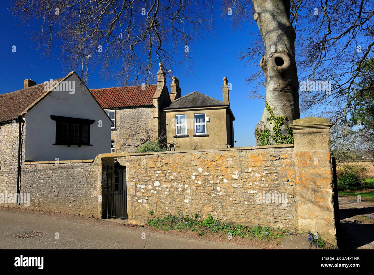 Keynsham Manor zwischen Keynsham und Saltford, Somerset, England. Stockfoto