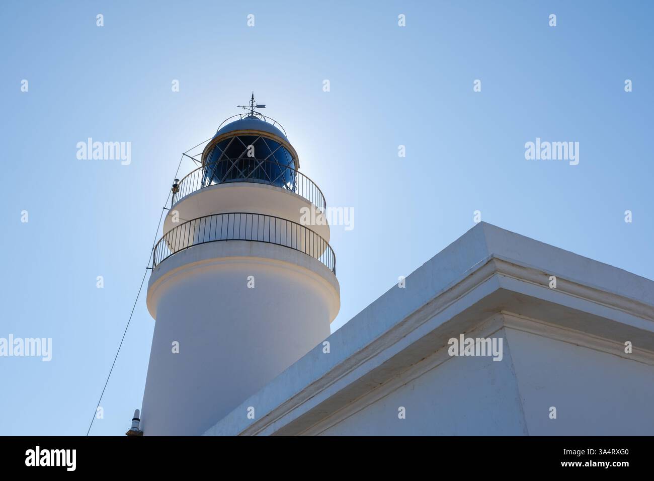 Far de Cavalleria, Menorca, Illes Balears, Spanien Stockfoto