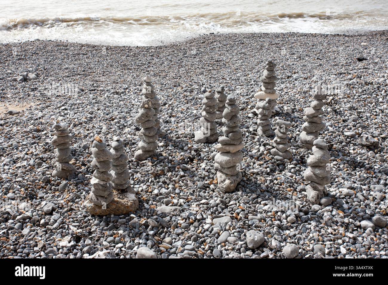 Sieben Schwestern Birling Gap Stockfoto
