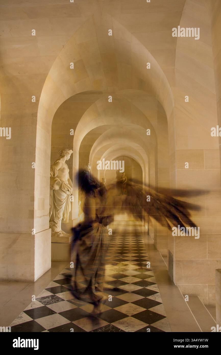 Das Phantom des Versailles, fotografiert und fotokunst von Shahpari Bahrami Stockfoto
