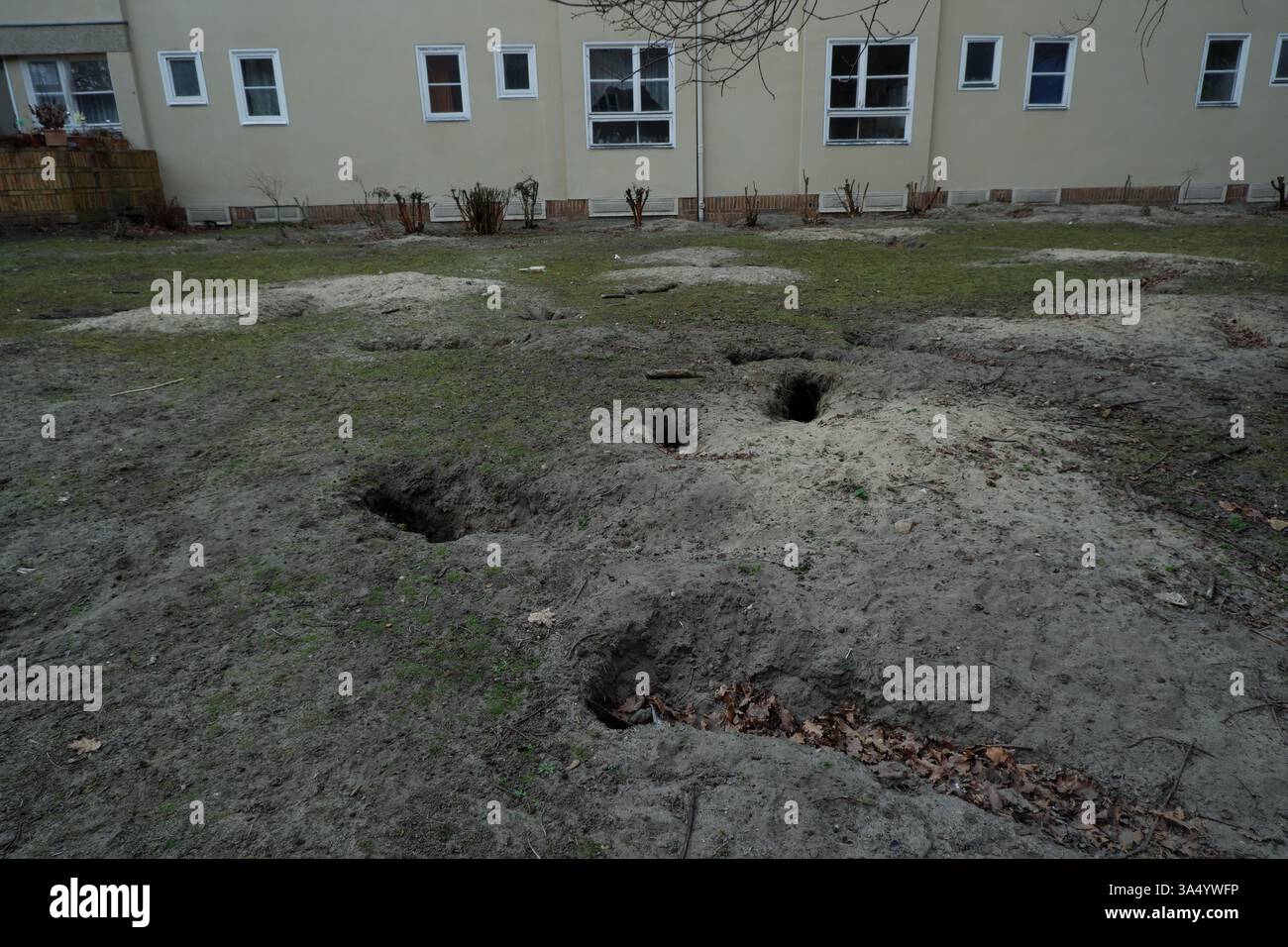 Seimensstadt in Berlin Charlottenburg 2025 umfasst ikonische Sozialwohnungen 1929–34, die von Architekten unter anderem Walter Gropius entworfen wurden. Stockfoto