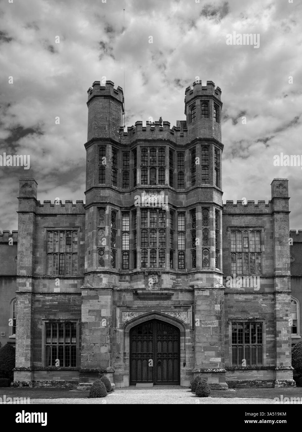 Coughton Court, Coughton, Alcester, Warwickshire, England, Großbritannien - Gebäude der Klasse I, das unter Denkmalschutz steht Stockfoto