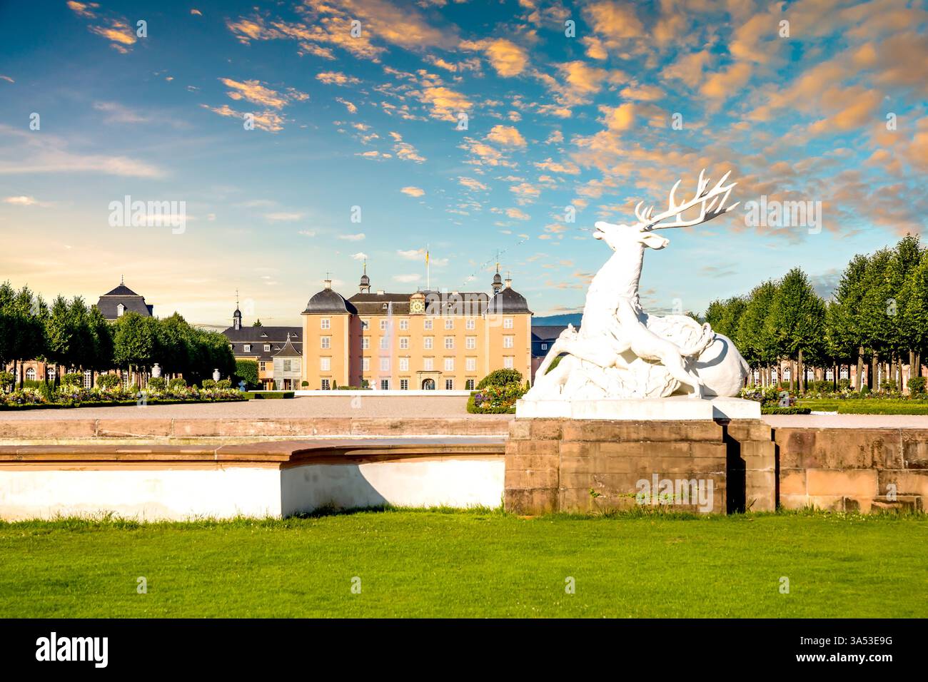 Schloss Schwetzingen, Deutschland Stockfoto