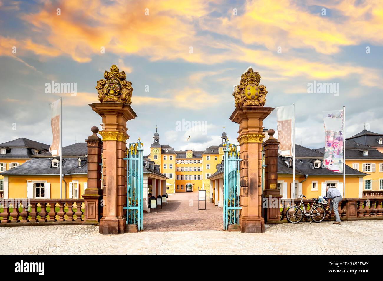 Schloss Schwetzingen, Deutschland Stockfoto