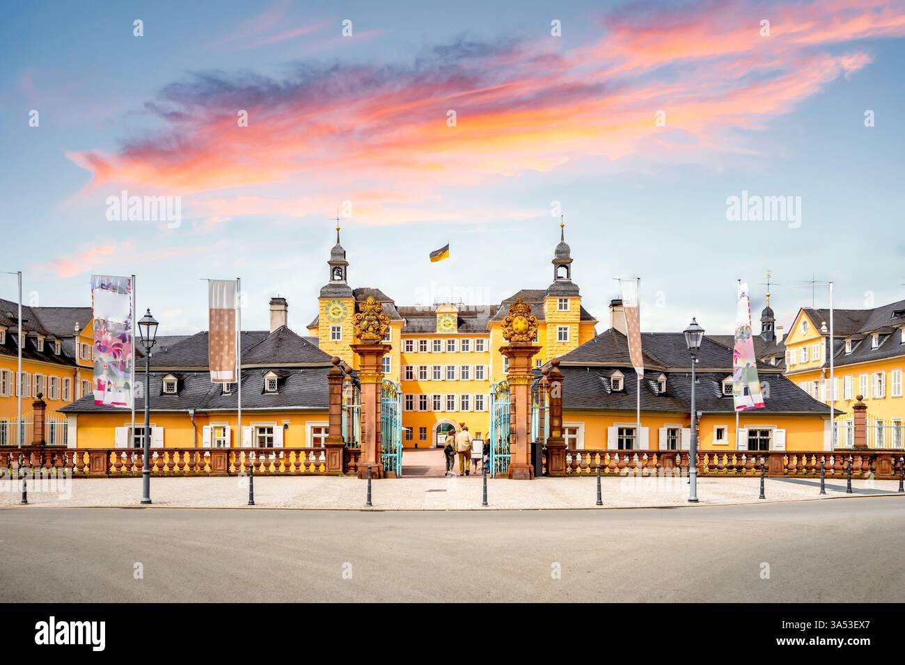 Schloss Schwetzingen, Deutschland Stockfoto