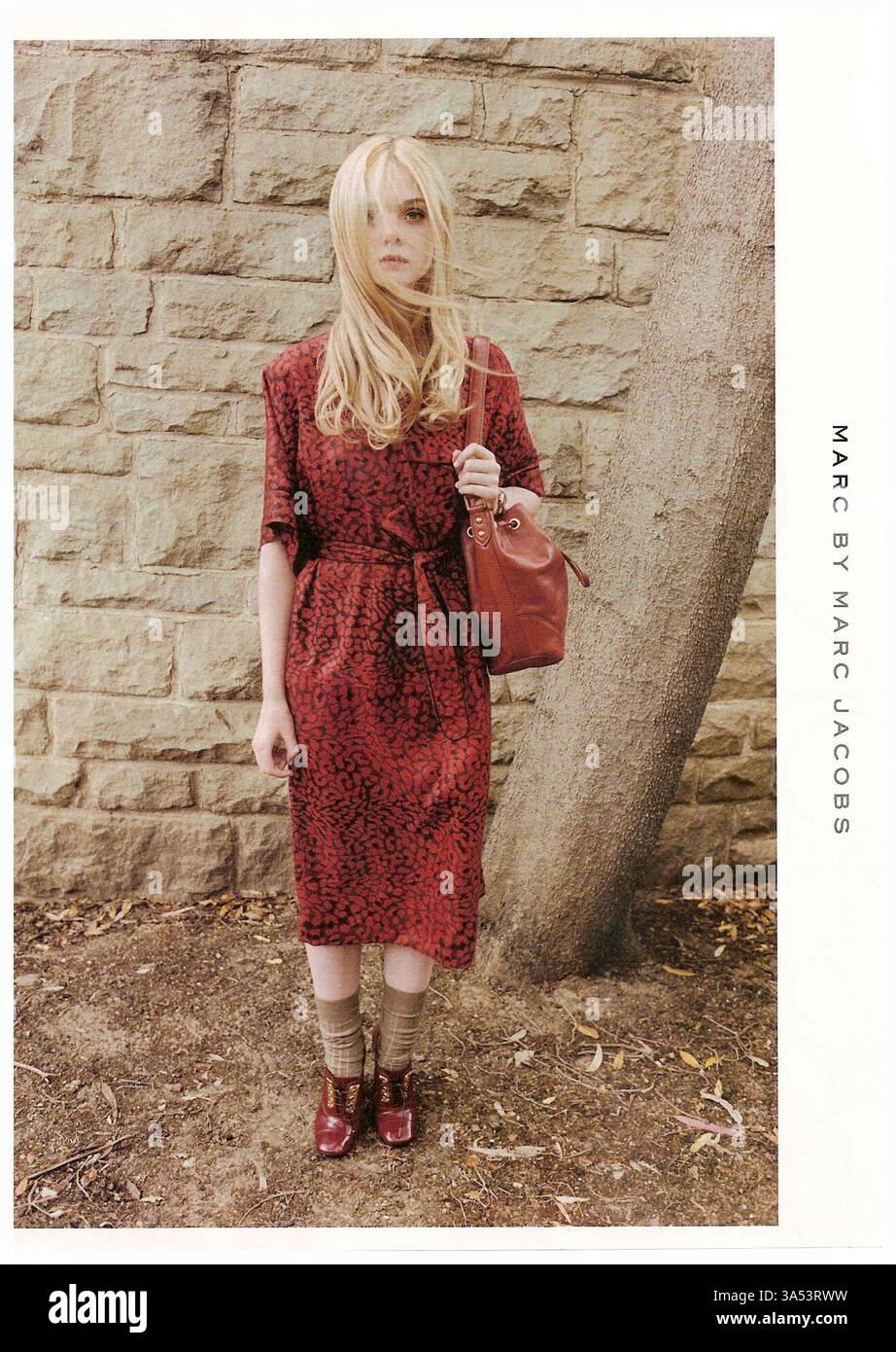 2011 Marc by Marc Jacobs Herbst 2011 Werbespot mit Elle Fanning Stockfoto 2011 Marc by Marc Jacobs Herbst 2011 Werbespot mit Elle Fanning Stockfoto